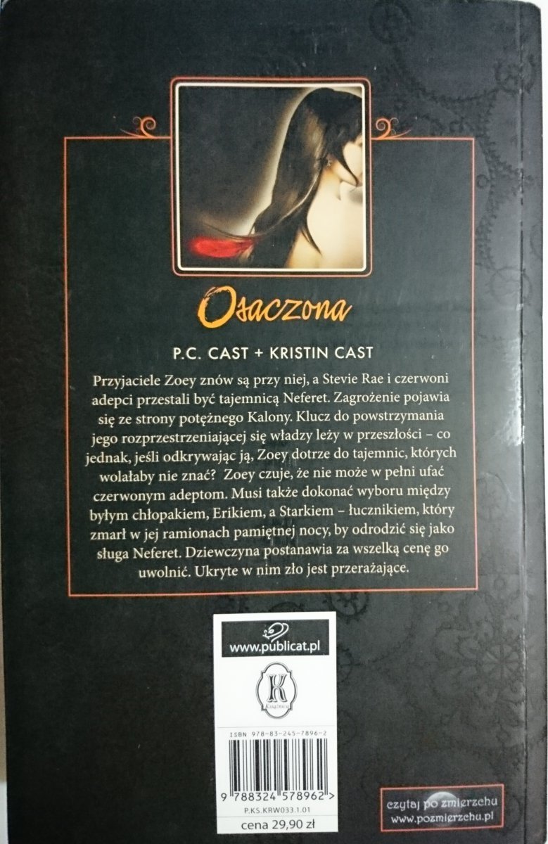 OSACZONA - P. C. Cast, Kristin Cast 2011