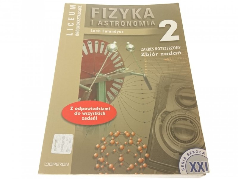 FIZYKA I ASTRONOMIA 2 ZBIÓR ZADAŃ - Falandysz 2011