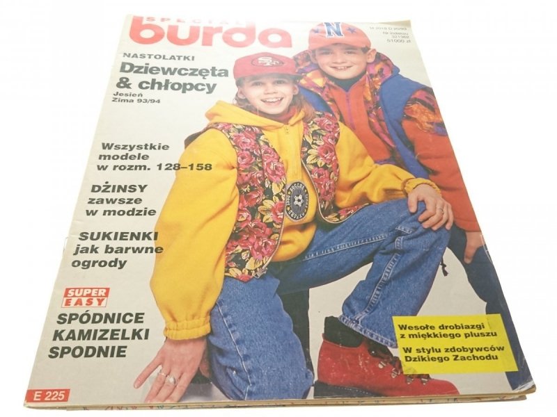 BURDA SPECIAL JESIEŃ ZIMA 93/94