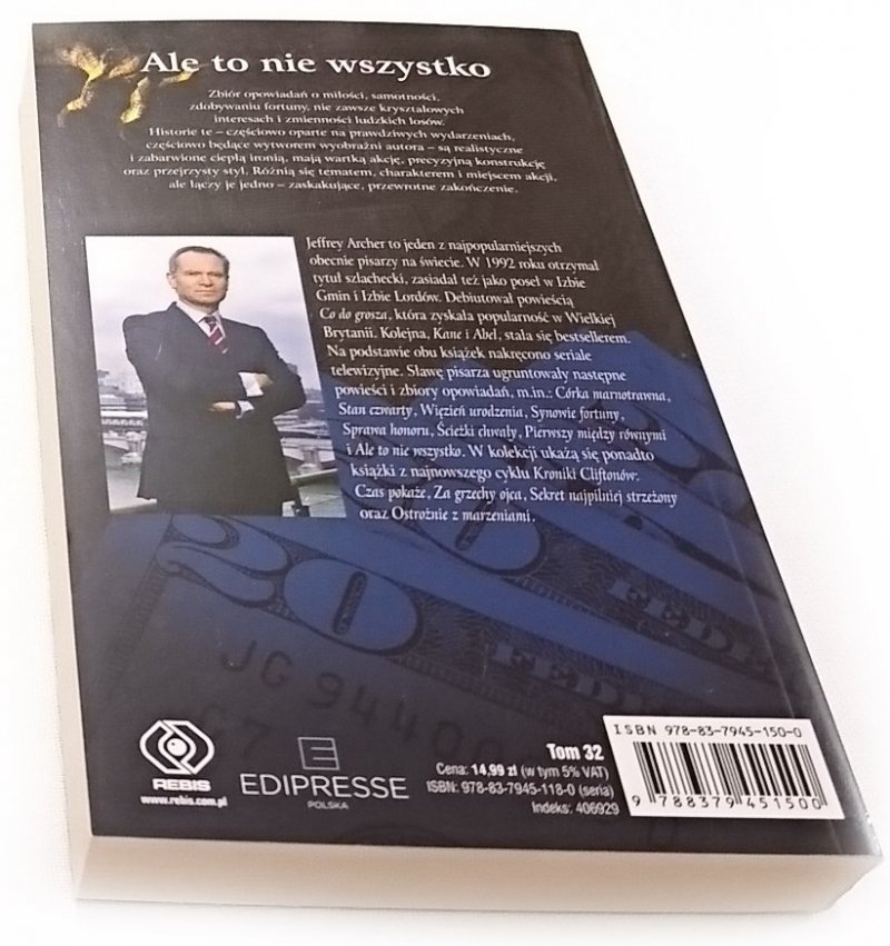 ALE TO NIE WSZYSTKO - Jeffrey Archer