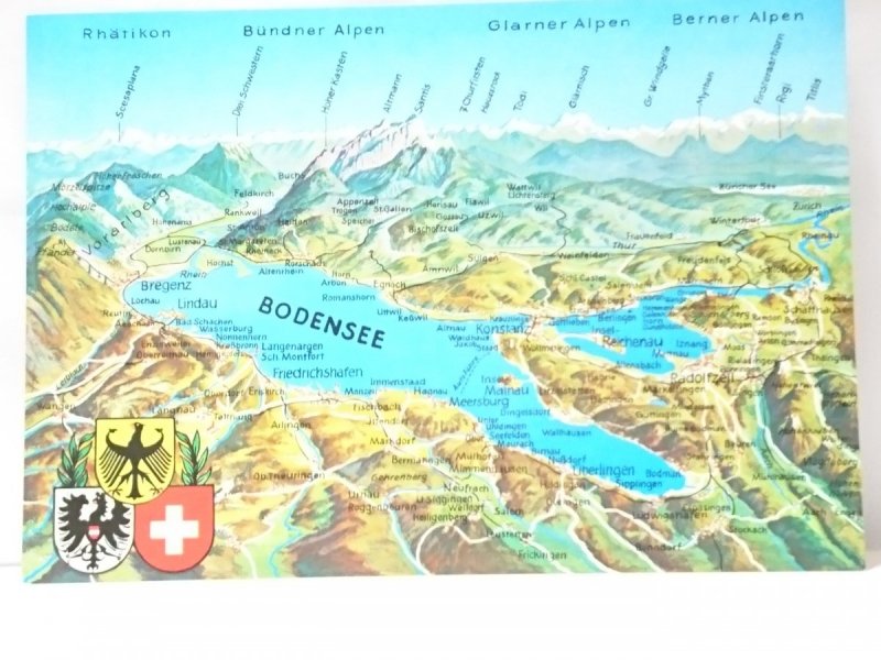 DER BODENSEE LIEGT 395 m UBER DEM MEER