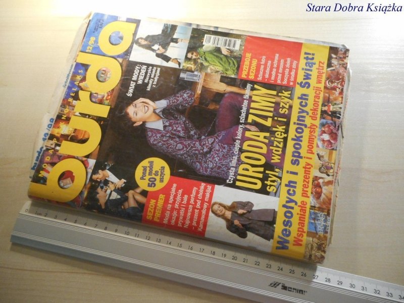 BURDA 12/98 URODA ZIMY. STYL, WDZIĘK I SZYK