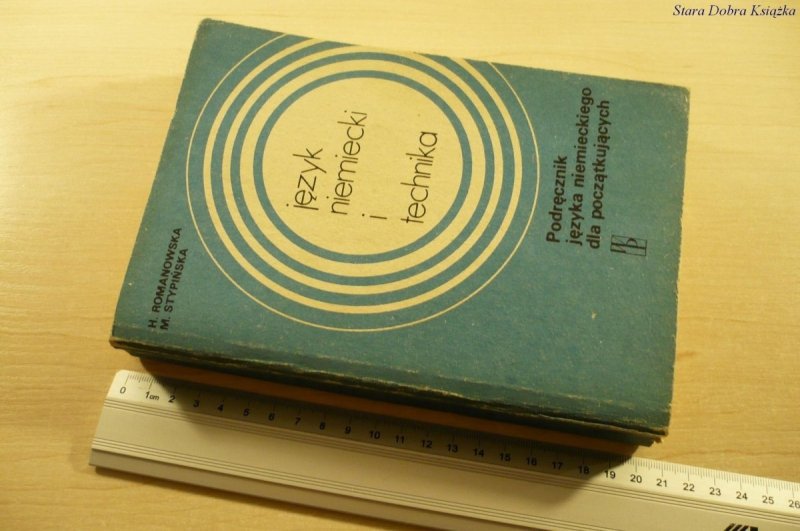 JĘZYK NIEMIECKI I TECHNIKA - H. Romanowska (1984)