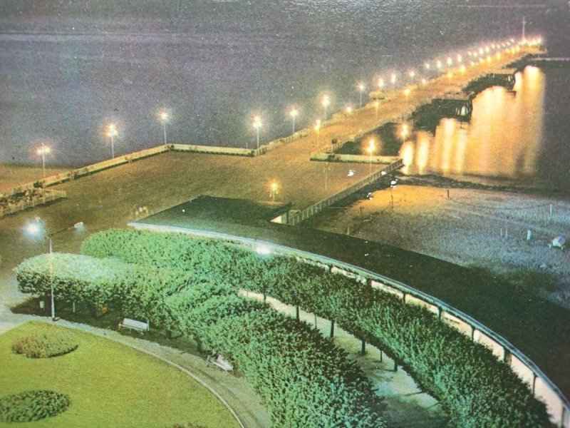 SOPOT. MOLO W NOCY FOT. K. KAMIŃSKI