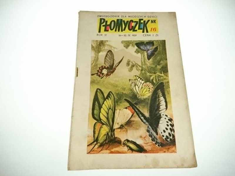 PŁOMYCZEK NR 16 ROK 37 16-30. IV. 1959