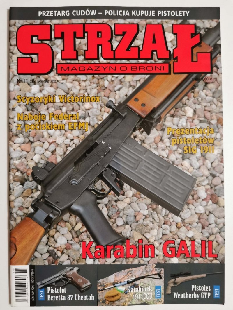 STRZAŁ MAGAZYN O BRONI NR 11 (55) LISTOPAD 2007