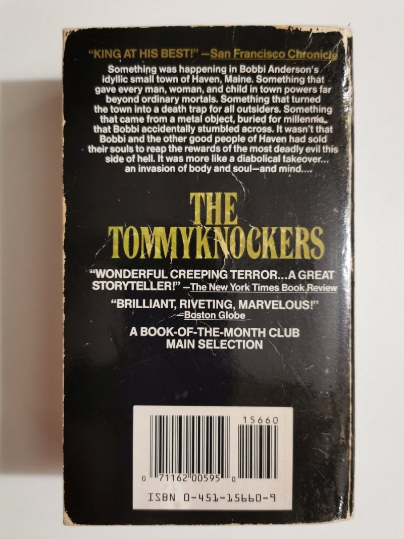 THE TOMMYKNOCKERS - Stephen King 1988