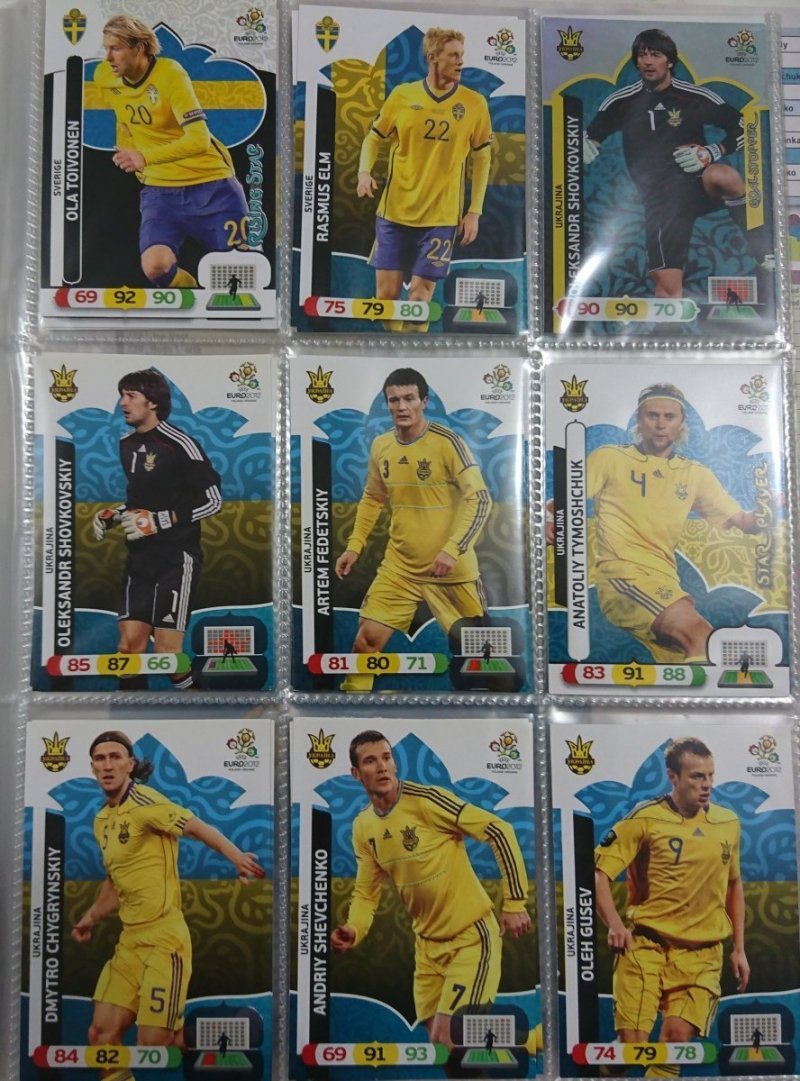 UEFA EURO 2012 POLAND-UKRAINE. ALBUM Z KARTAMI I NAKLEJKAMI
