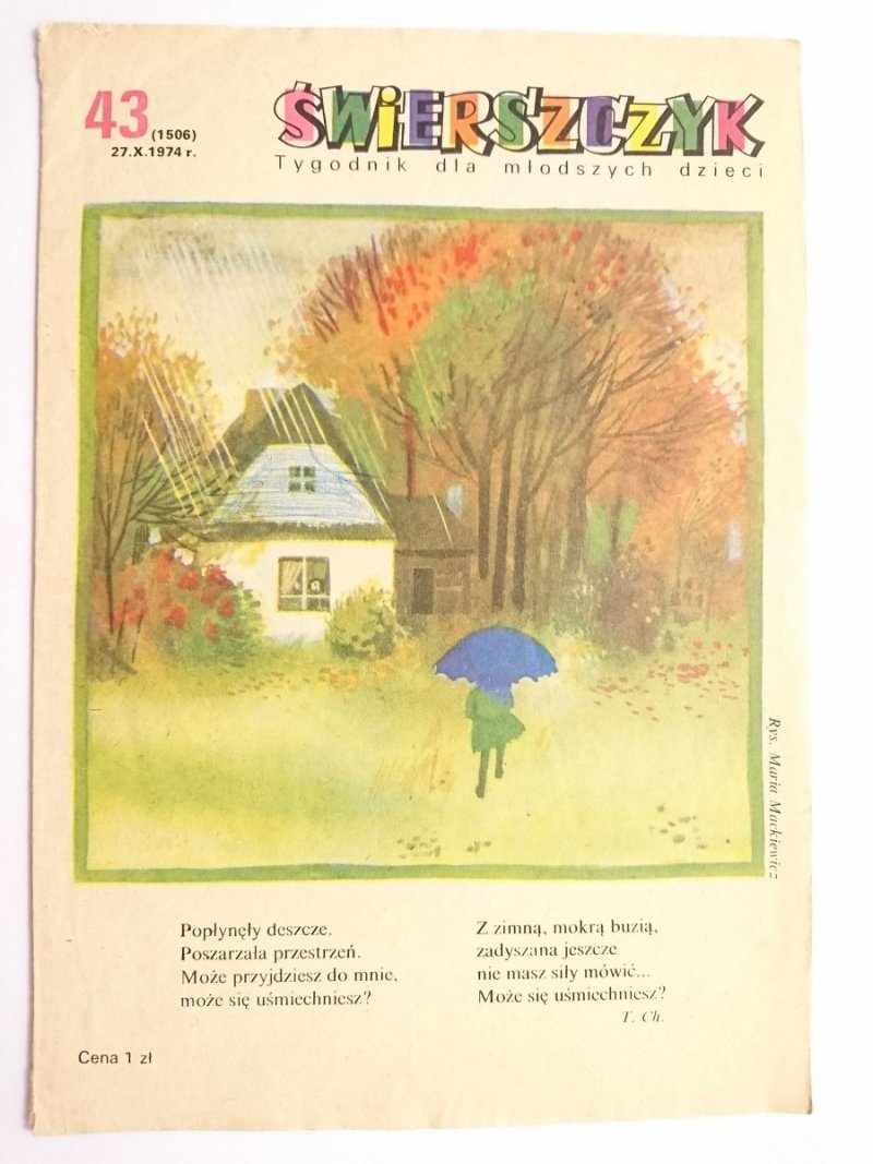 ŚWIERSZCZYK 43 (1506) – 27.X.1974