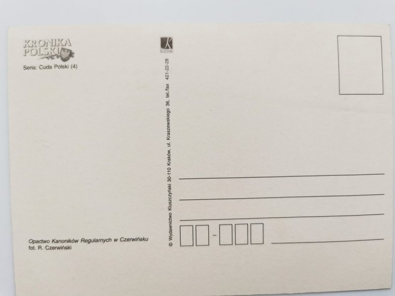 OPACTWO KANONIKÓW REGULARNYCH W CZERWIŃSKU FOT. CZERWIŃSKI