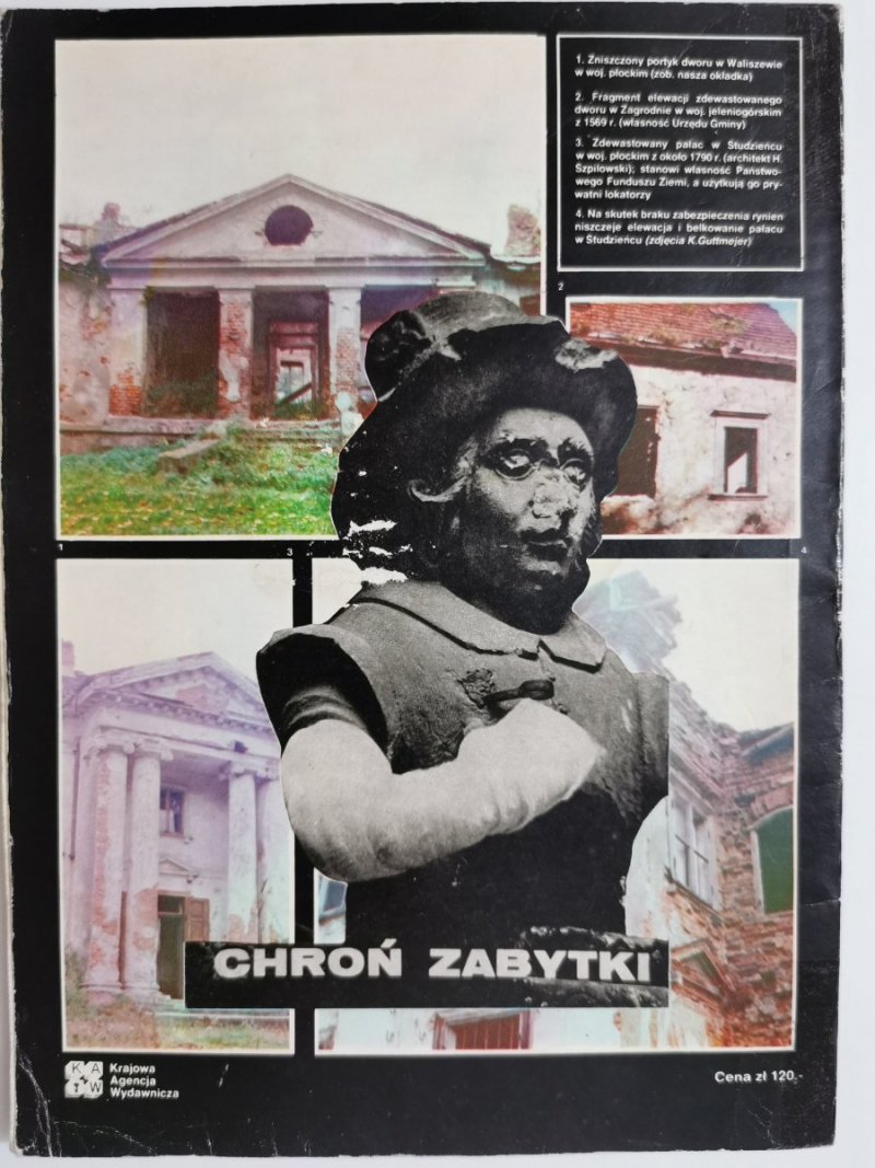 SPOTKANIA Z ZABYTKAMI. INFORMATOR POPULARNONAUKOWY NR 8 1982 
