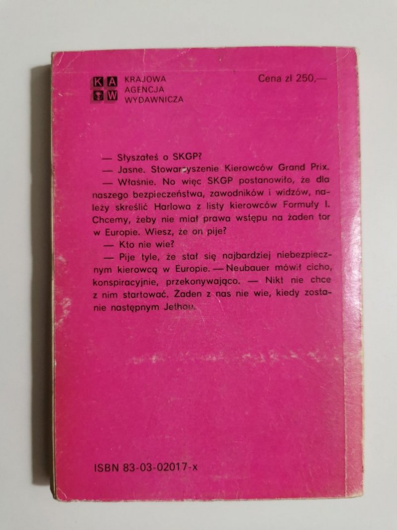 JEDYNYM WYJŚCIEM JEST ŚMIERĆ - Alistair MacLean 