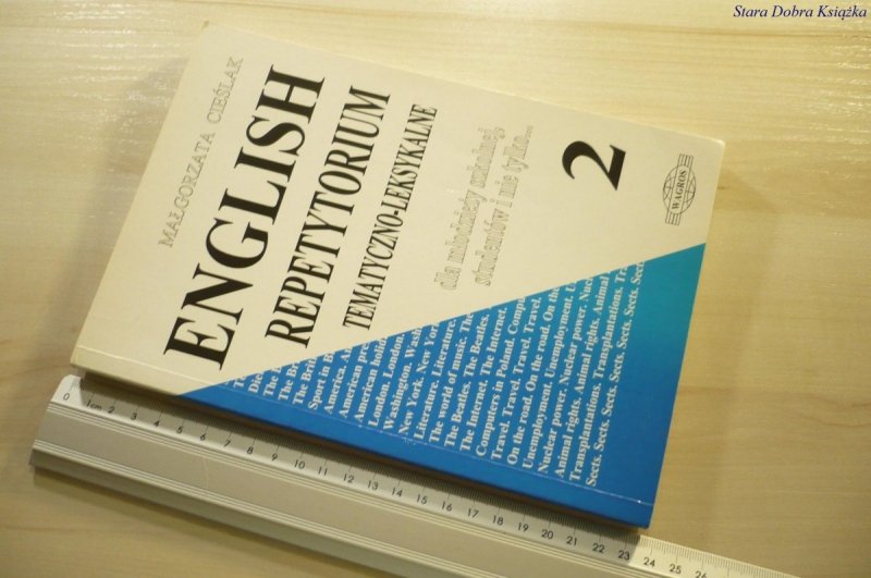 ENGLISH REPETYTORIUM TEMATYCZNO-LEKSYKALNE 2 1997