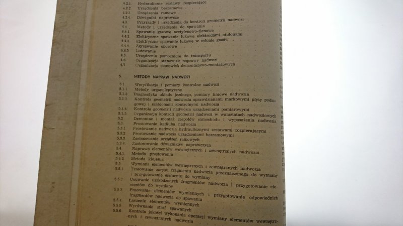 NOWE METODY NAPRAW NADWOZI SAMOCHODÓW OSOBOWYCH