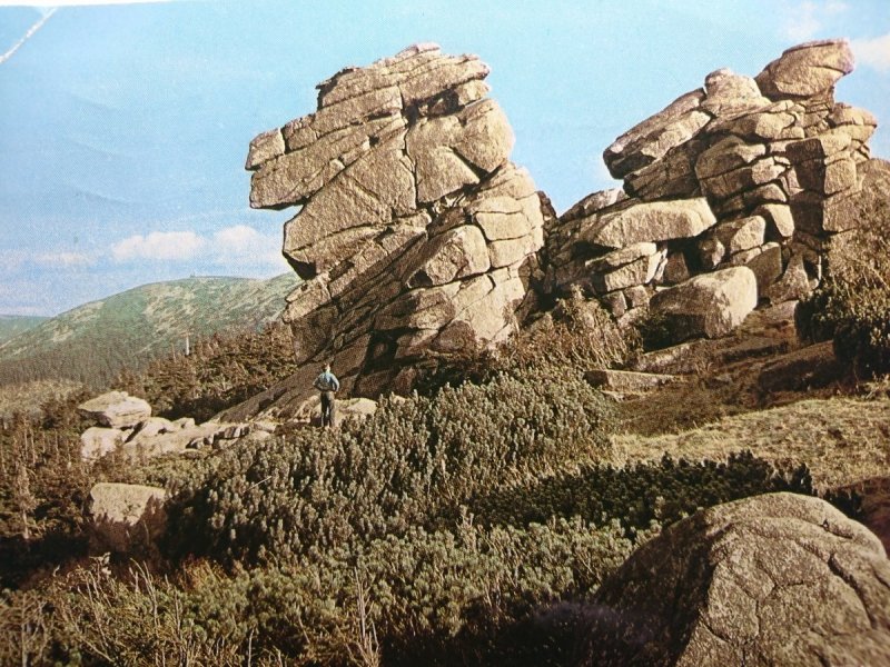 KARKONOSZE. GRUPA SKALNA ZWANA... FOT. J. KORPAL