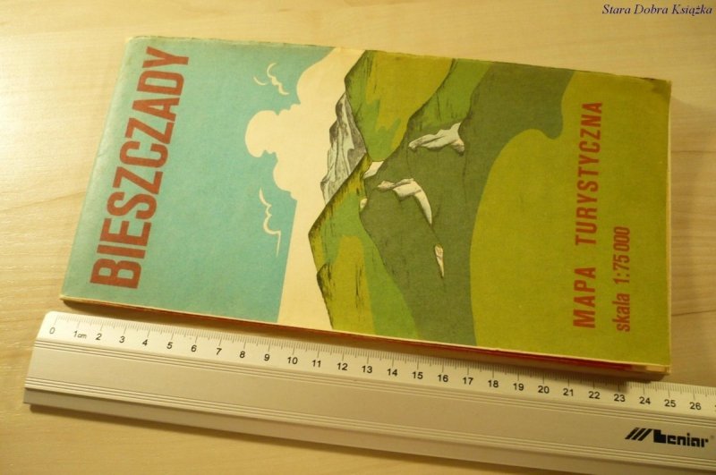 BIESZCZADY. MAPA TURYSTYCZNA 1:75 000