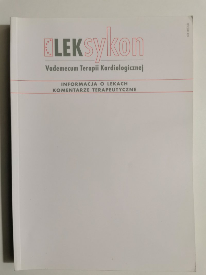 LEKSYKON. VADEMECUM TERAPII KARDIOLOGICZNEJ