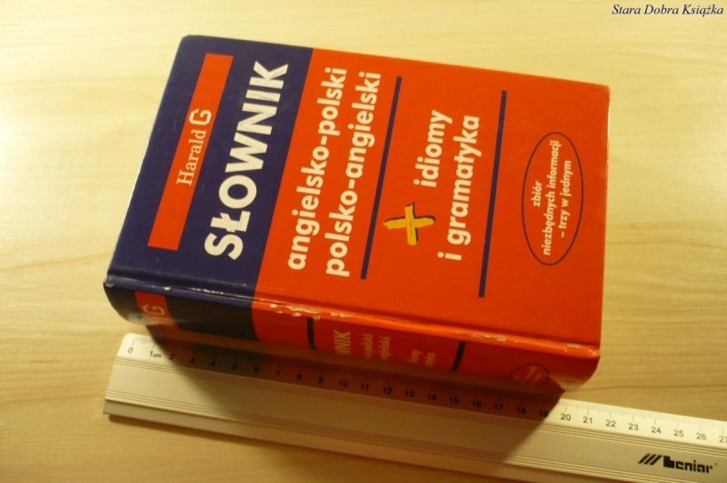 SŁOWNIK ANGIELSKO-POLSKI, POL-ANG. HARALD G (2003)
