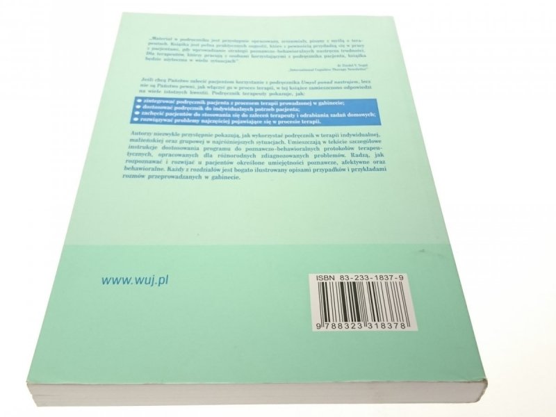 UMYSŁ PONAD NASTROJEM - Christine A. Padesky 2004