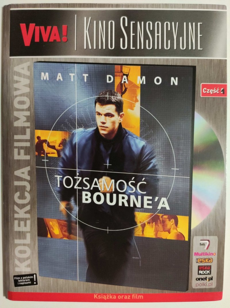 DVD. TOŻSAMOŚĆ BOURNE’A