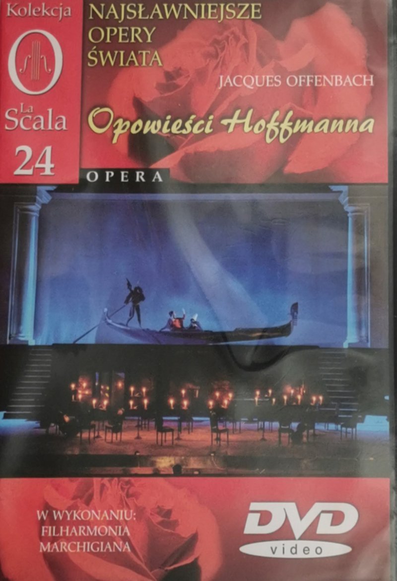 DVD. KOLEKCJA LA SCALA: 24. OPOWIEŚCI HOFFMANNA - Jacques Offenbach