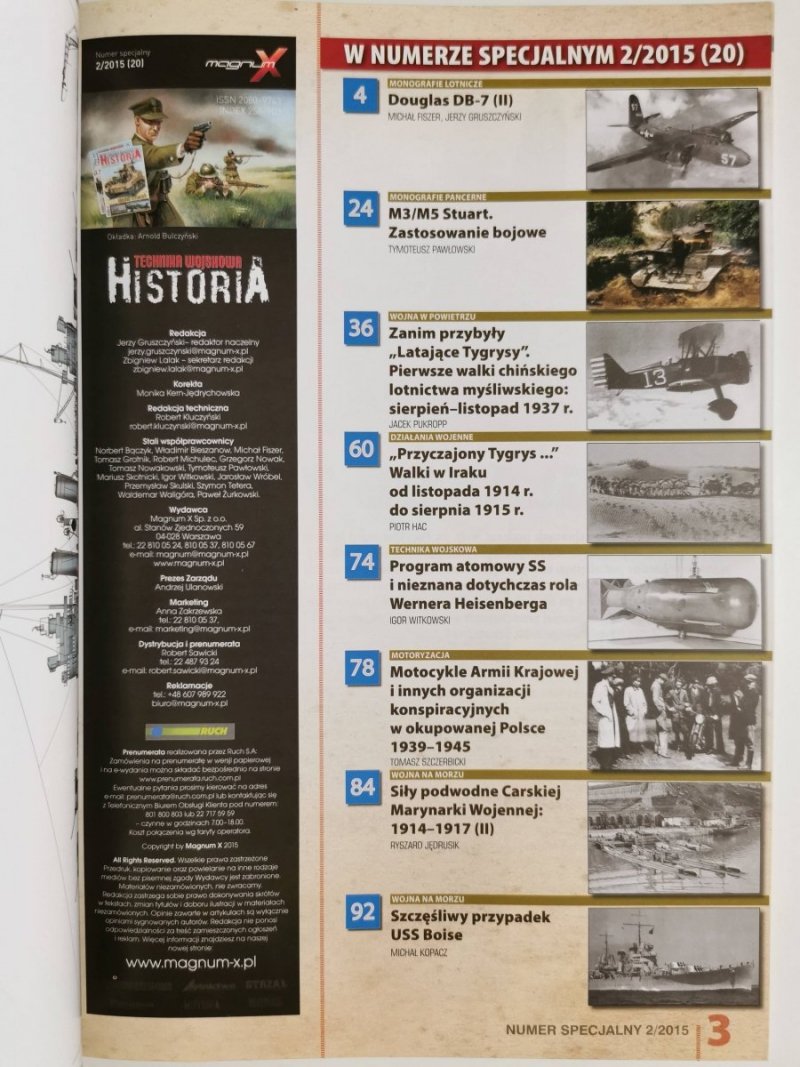 TECHNIKA WOJSKOWA HISTORIA NUMER SPECJALNY 2/2015
