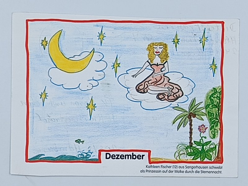DEZEMBER KATHLEEN FISCHER AUS SANGERHAUSEN SCHWEBT