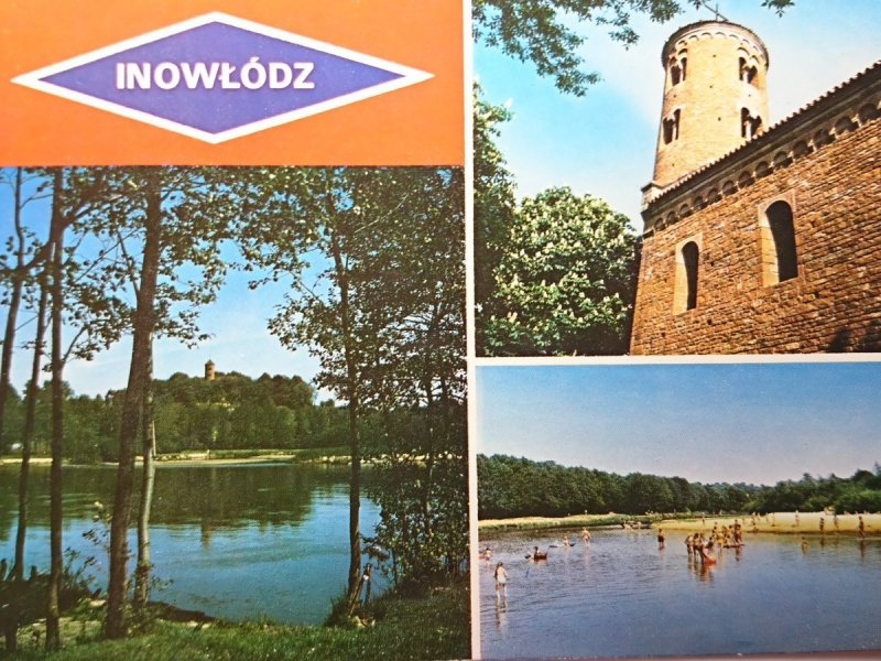 INOWŁÓDŹ. WIDOK ZNAD PILICY. FOT. KACZYŃSKI