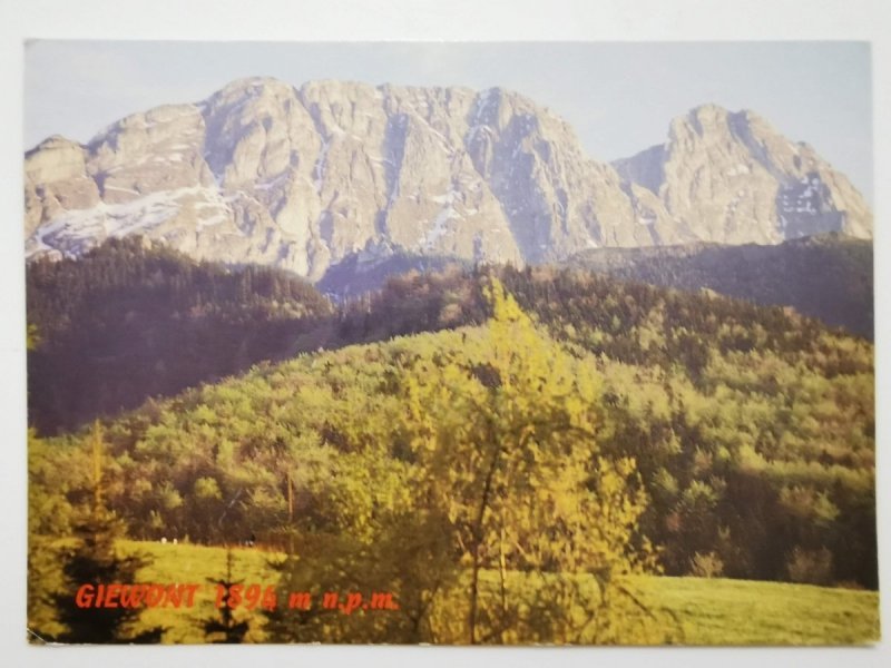 TATRY – GIEWONT 1909 m