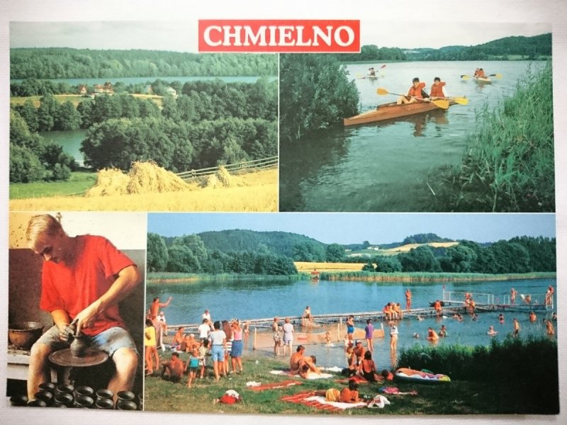 CHMIELNO. MISTRZ ELAS PRZY LEPIENIU GARNKÓW. MUZEUM CERAMIKI KASZUBSKIEJ FOT. B. NIEZNALSKI