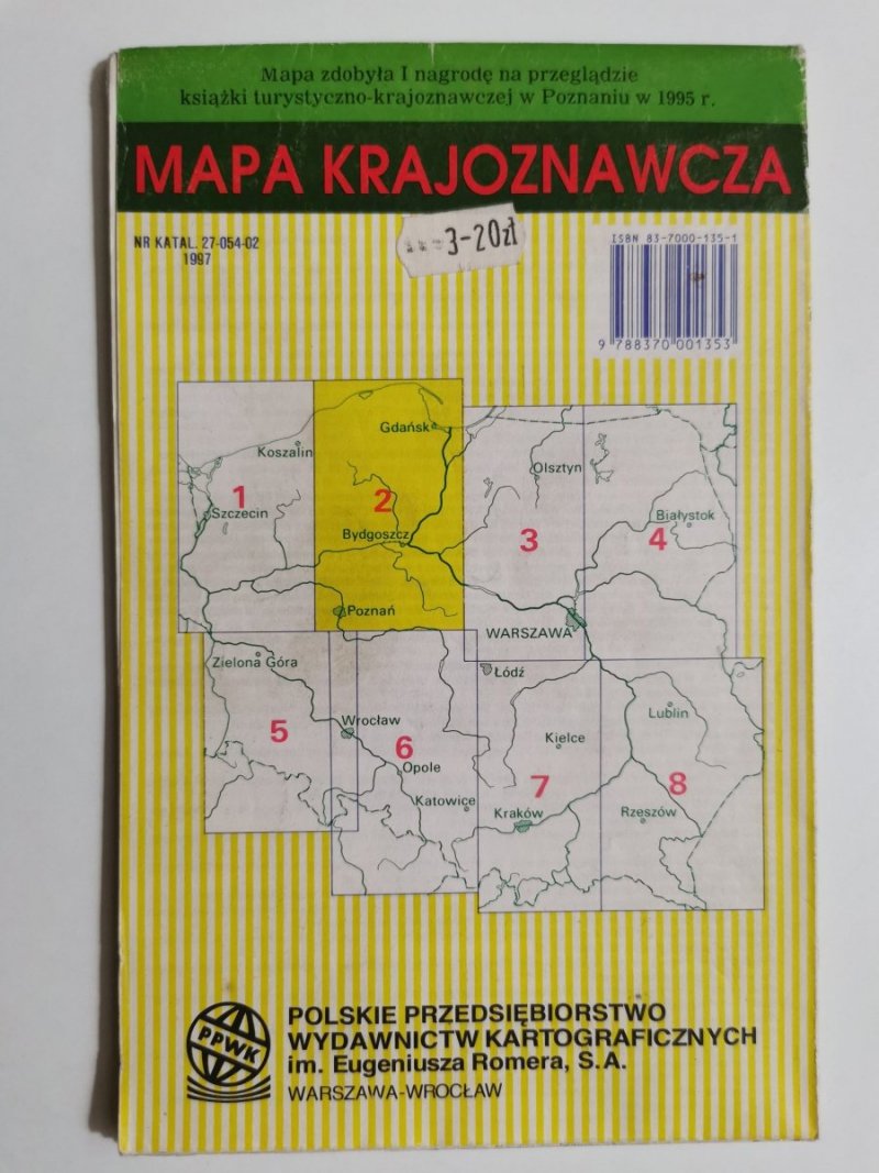 KASZUBY, KUJAWY, WIELKOPOLSKA PÓŁNOCNO-WSCHODNIA 1997
