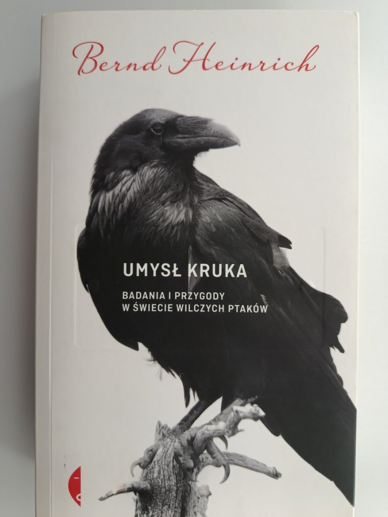UMYSŁ KRUKA BADANIA I PRZYGODY W ŚWIECIE WILCZYCH PTAKÓW - Bernd Heinrich