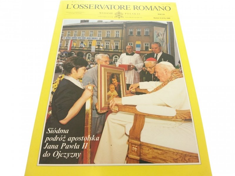 L'OSSERVATORE ROMANO. NUMER 8 (215) 1999