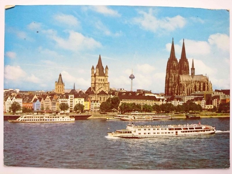 KOLN AM RHEIN/COLOGNE. ALTSTADT MIT DOM