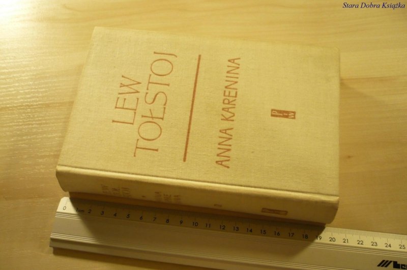 ANNA KARENINA TOM II - Lew Tołstoj (1962)