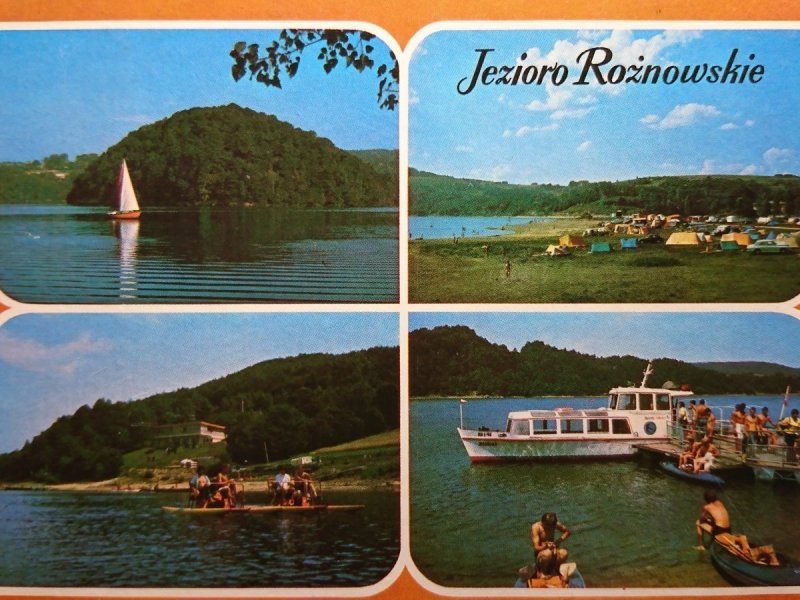 JEZIORO ROŻNOWSKIE. JEZIORO ZAPOROWE FOT SZYMAŃSKI