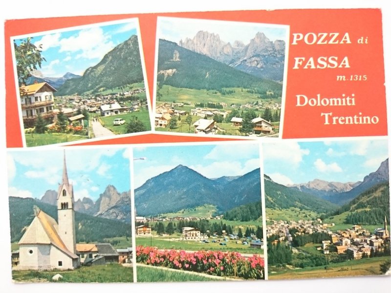 POZZA DI FASSA M. 1315 DOLOMITI TRENTINO