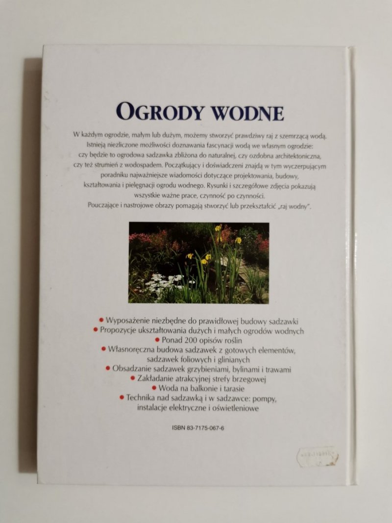 OGRODY WODNE - Thomas Helberg brak informacji