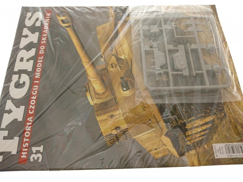 TYGRYS HISTORIA CZOŁGU I MODEL DO SKŁADANIA NR 031
