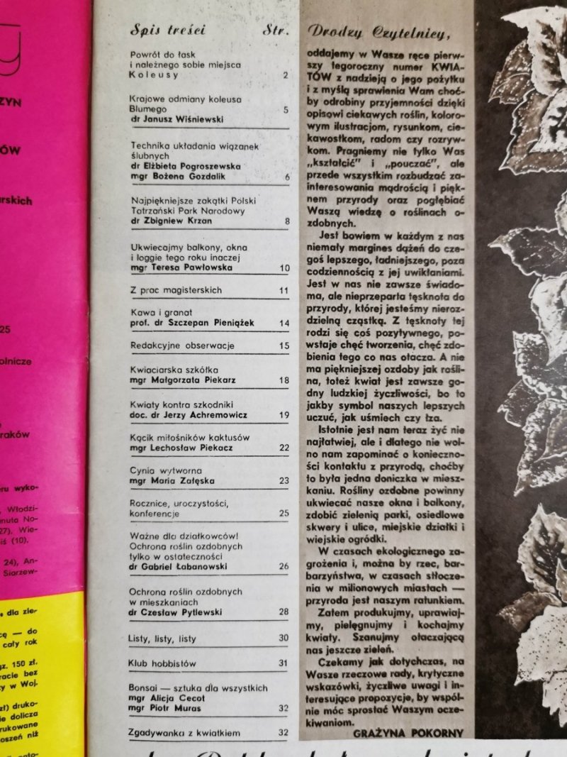 KWIATY NR 1/1986