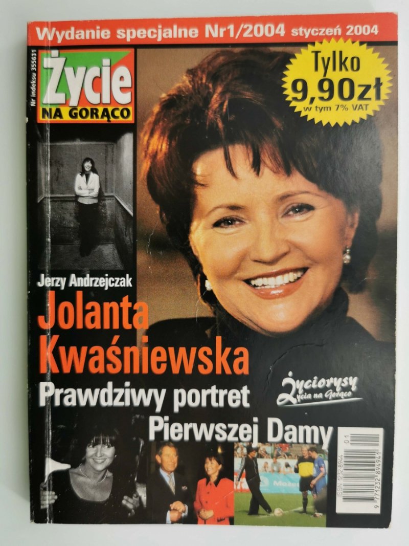 ŻYCIE NA GORĄCO NR 1/2004 JOLANTA KWAŚNIEWSKA - Jerzy Andrzejczak
