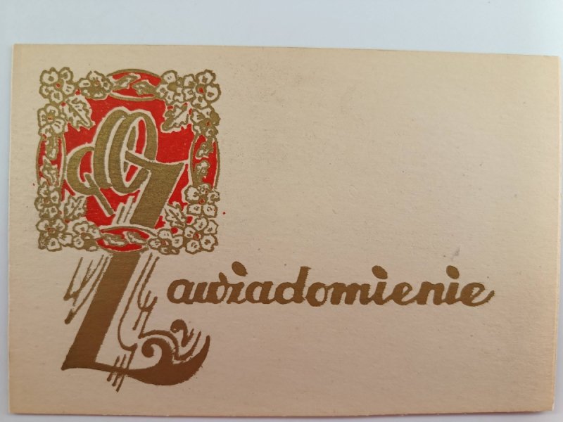 ZAWIADOMIENIE O ŚLUBIE