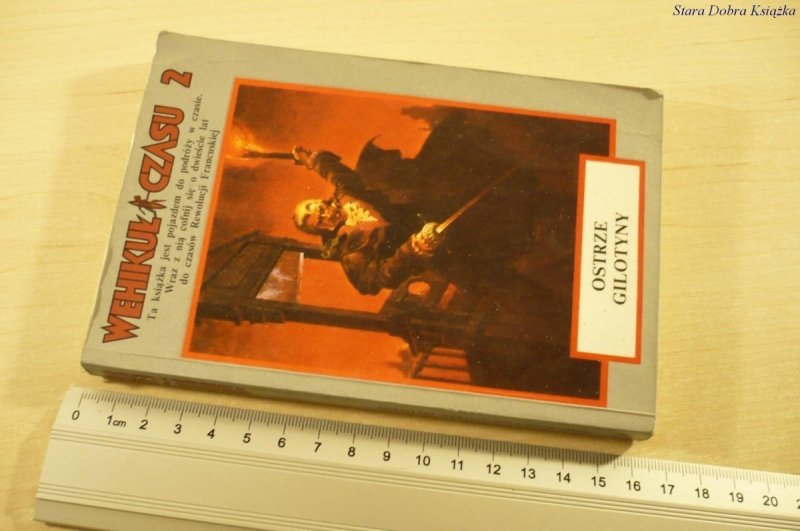 WEHIKUŁ CZASU 2 OSTRZE GILOTYNY - A. B. Cover 1989