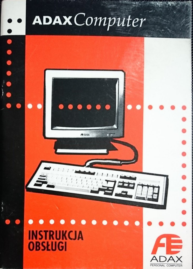 ADAX COMPUTER. INSTRUKCJA OBSŁUGI 1996