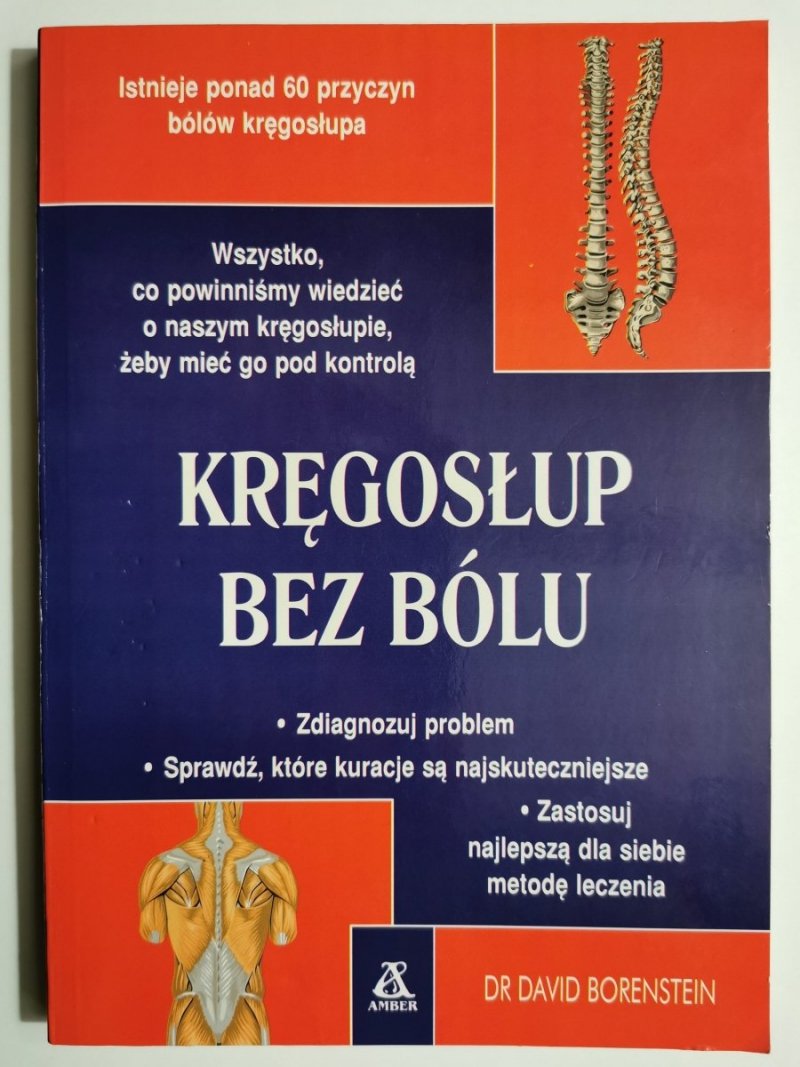 KRĘGOSŁUP BEZ BÓLU - David Borenstein