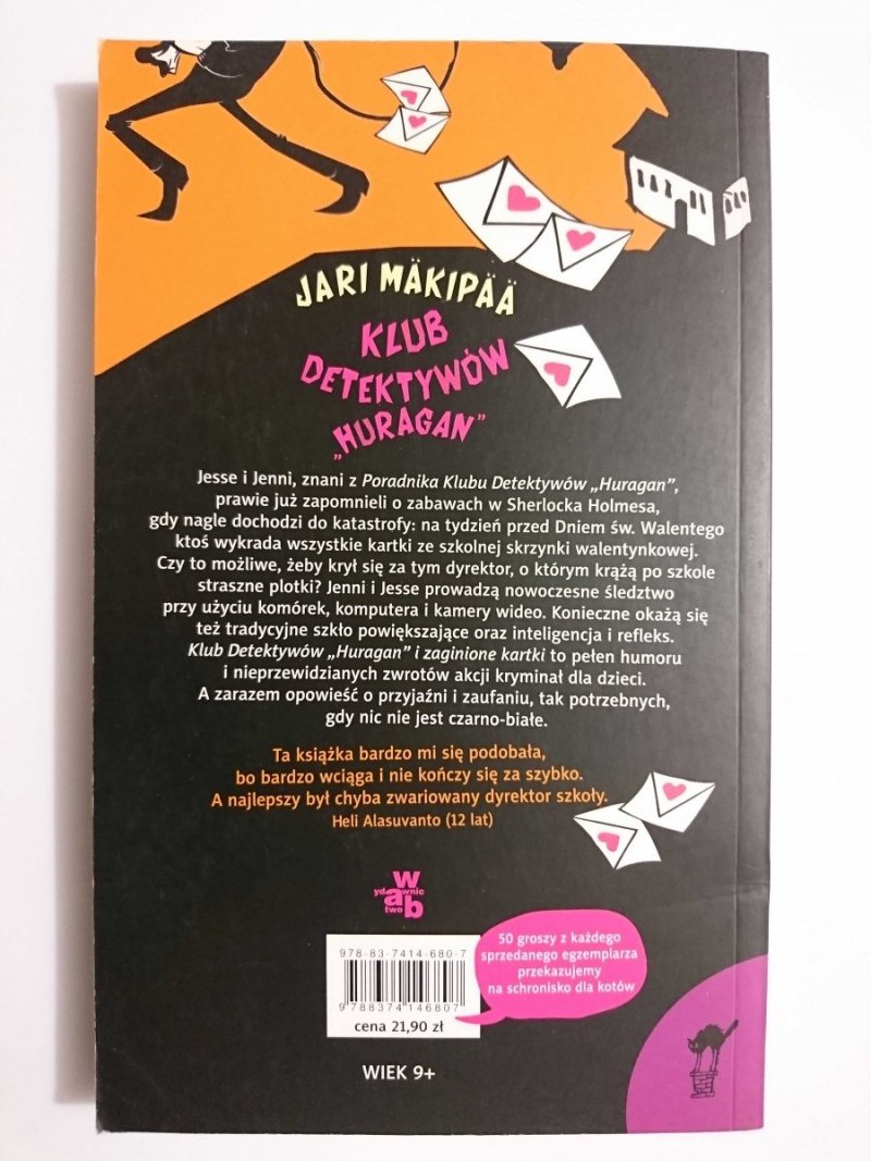 KLUB DETEKTYWÓW HURAGAN I ZAGINIONE KARTKI - Jari Makipaa 2009