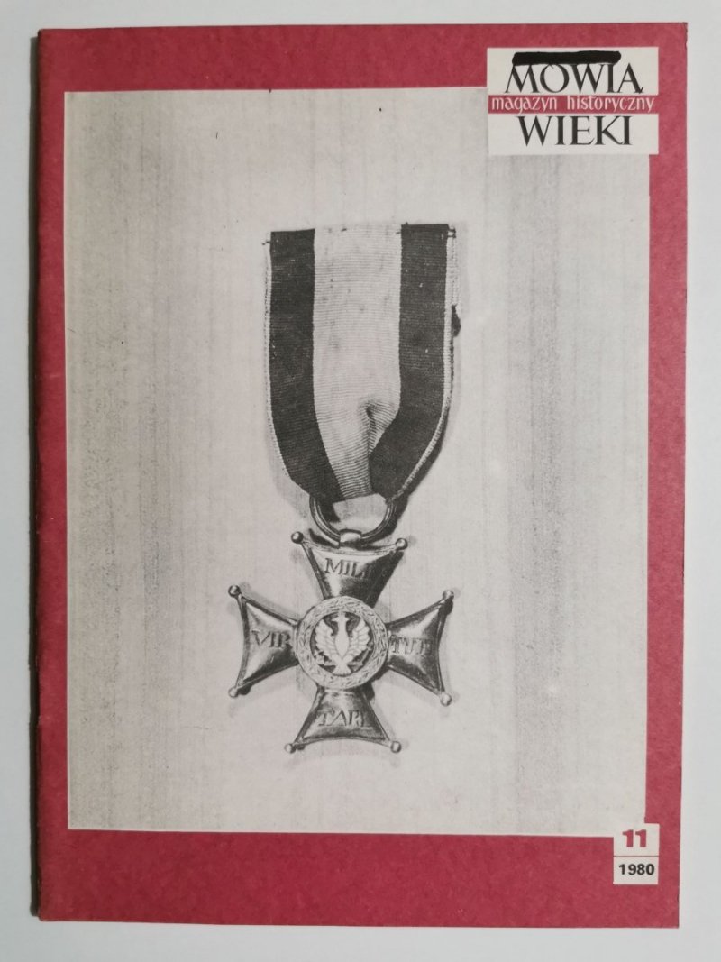 MÓWIĄ WIEKI NR 11 1980