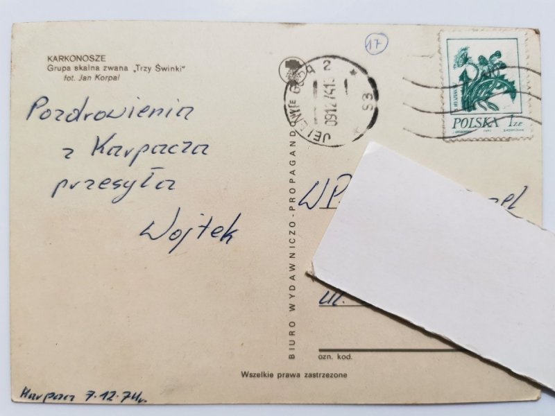 KARKONOSZE. GRUPA SKALNA ZWANA TRZY ŚWINKI FOT. KORPAL