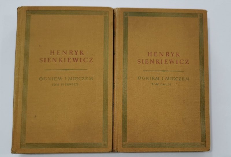 OGNIEM I MIECZEM TOM I i II - Henryk Sienkiewicz 