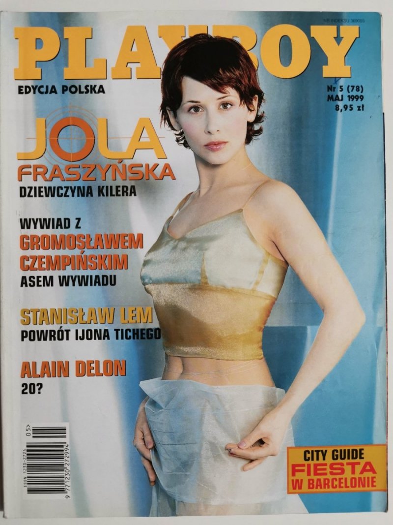 PLAYBOY NR 5 (78) MAJ 1999 JOLA FRASZYŃSKA 